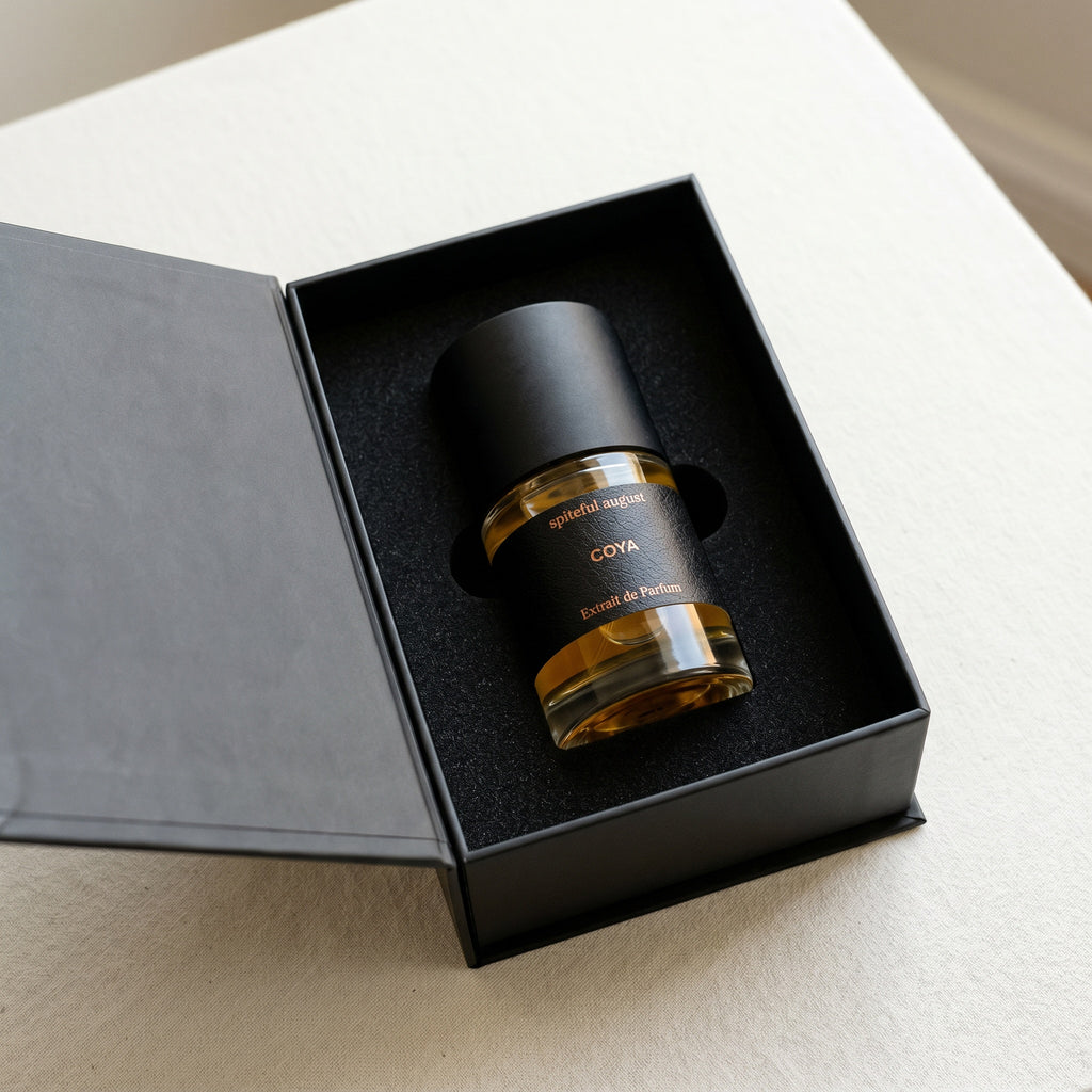 COYA box open, bottle inside